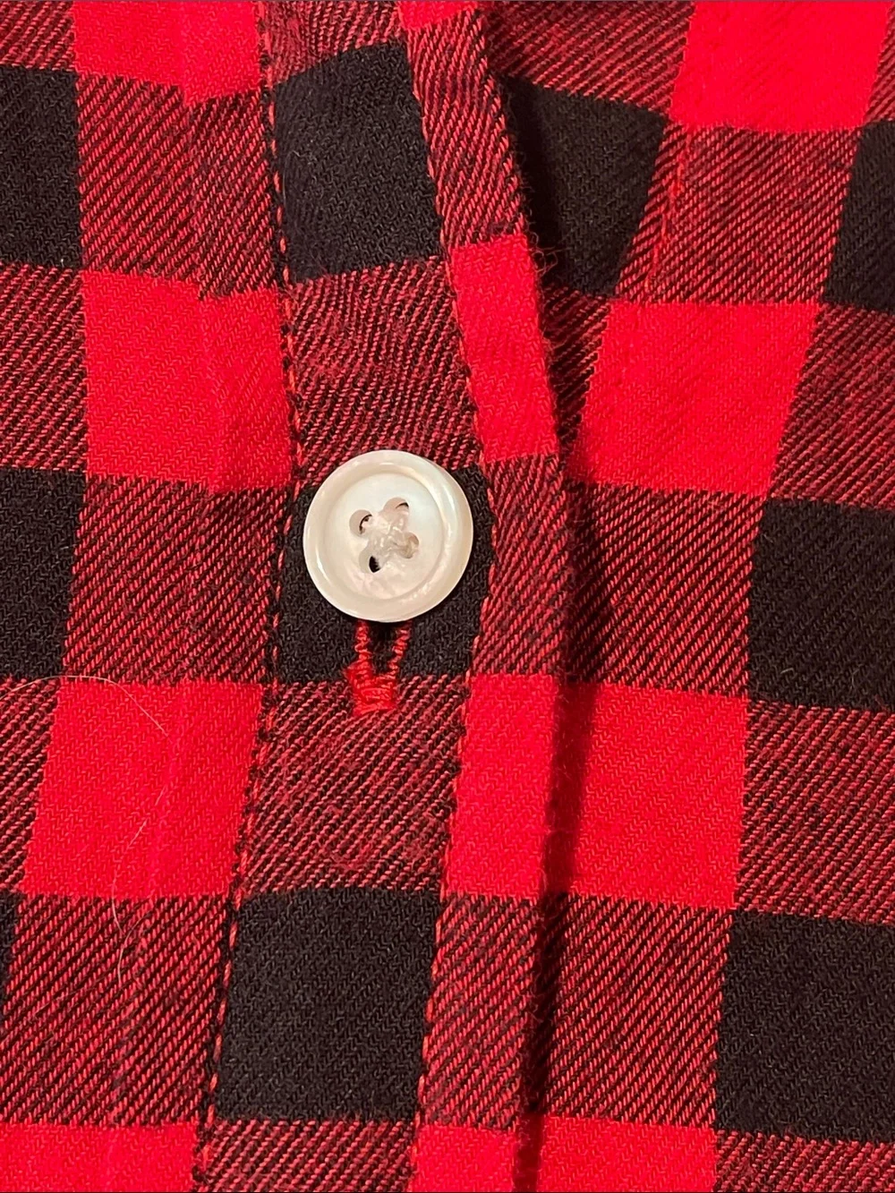 J. Crew Cotton Preppy Buffalo Check Button Down Shirt Size S